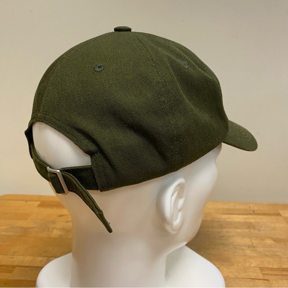 Raised By Wolves OSFA Army Green Adjustable Back Cap Hat Made In The USA - Picture 6 of 16